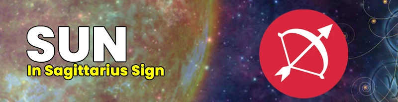 Sun in Sagittarius Sign